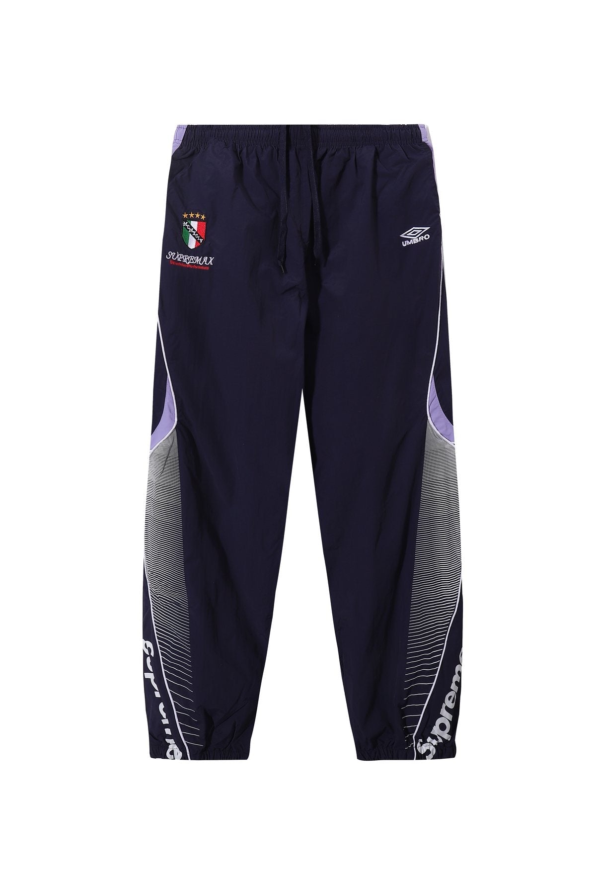 Supreme Contrast Panel Track Pants ¡ª front