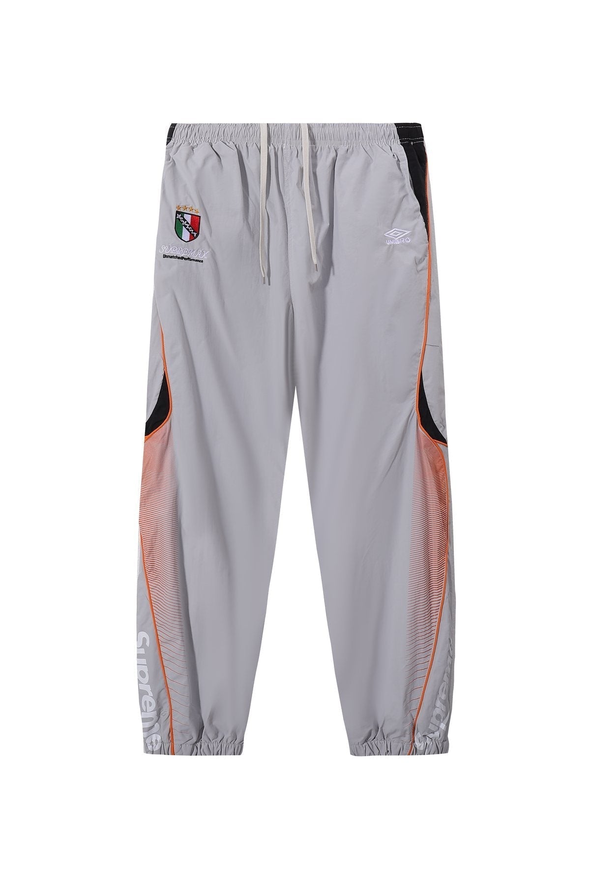 Supreme Contrast Panel Track Pants ¡ª front