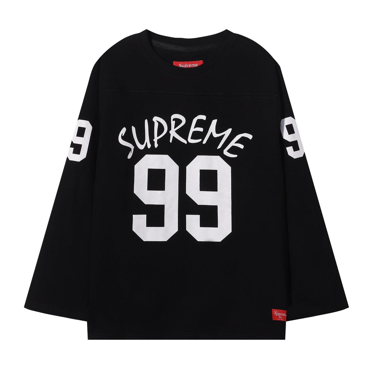 Supreme 99 Graphic Long-Sleeve T-Shirt ¡ª front