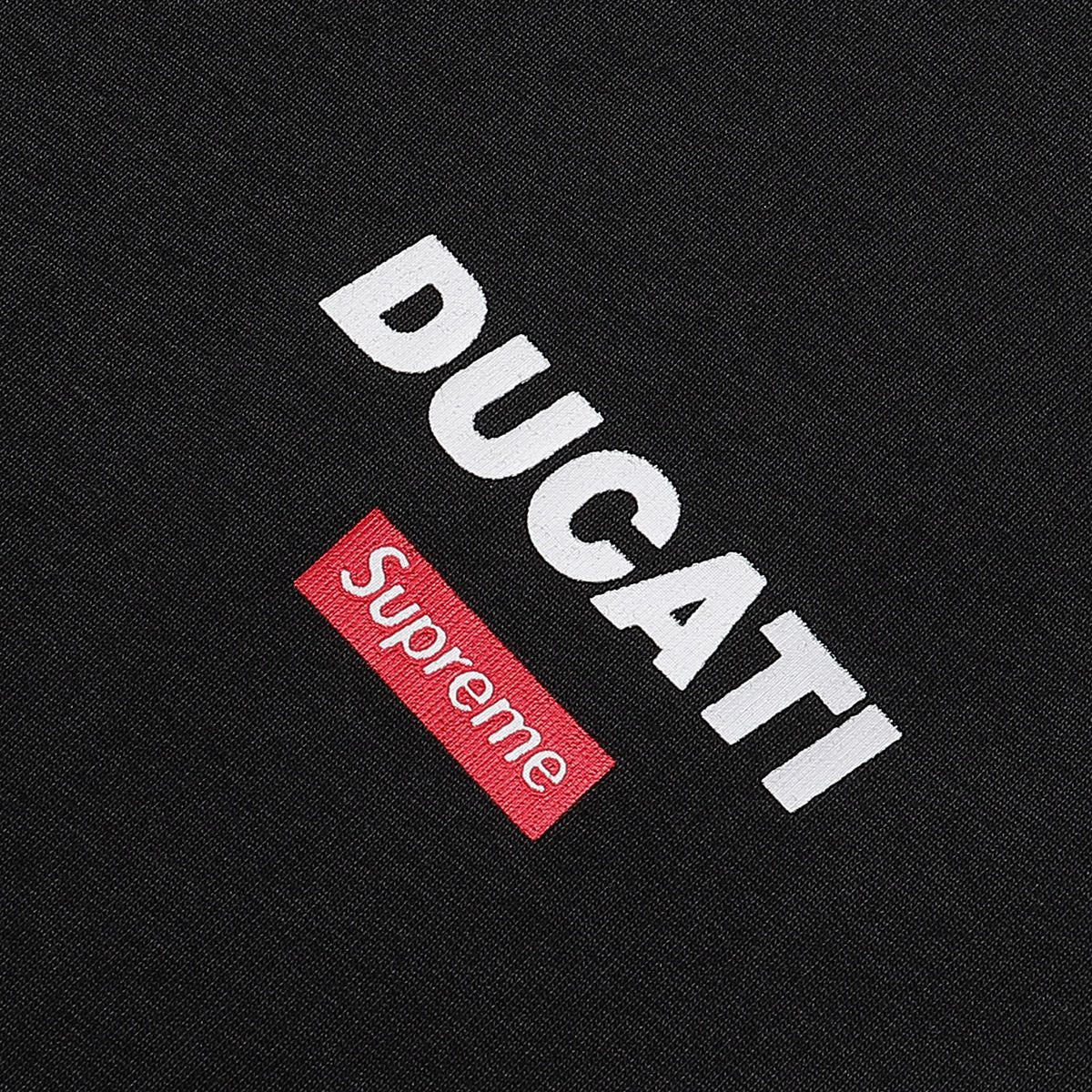 Supreme Ducati Sponsor Graphic Short-Sleeve T-Shirt ¡ª detail