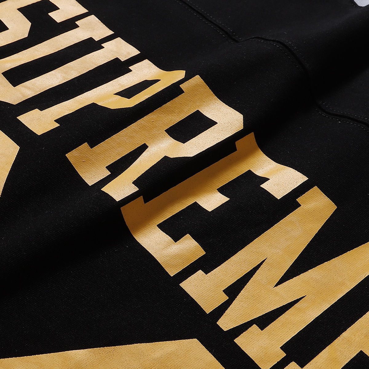 Supreme Split Football Graphic Short-Sleeve T-Shirt ¡ª detail