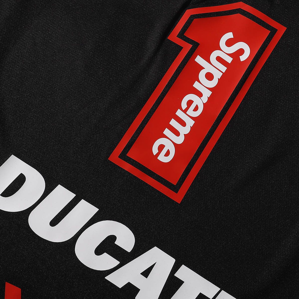 Supreme Ducati Racing Graphic Raglan T-Shirt ¡ª detail