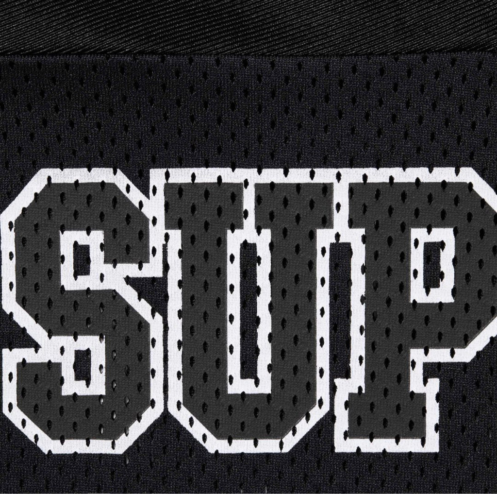 Supreme Bone Sleeve Number Football Jersey T-Shirt ¡ª fabric_closeup
