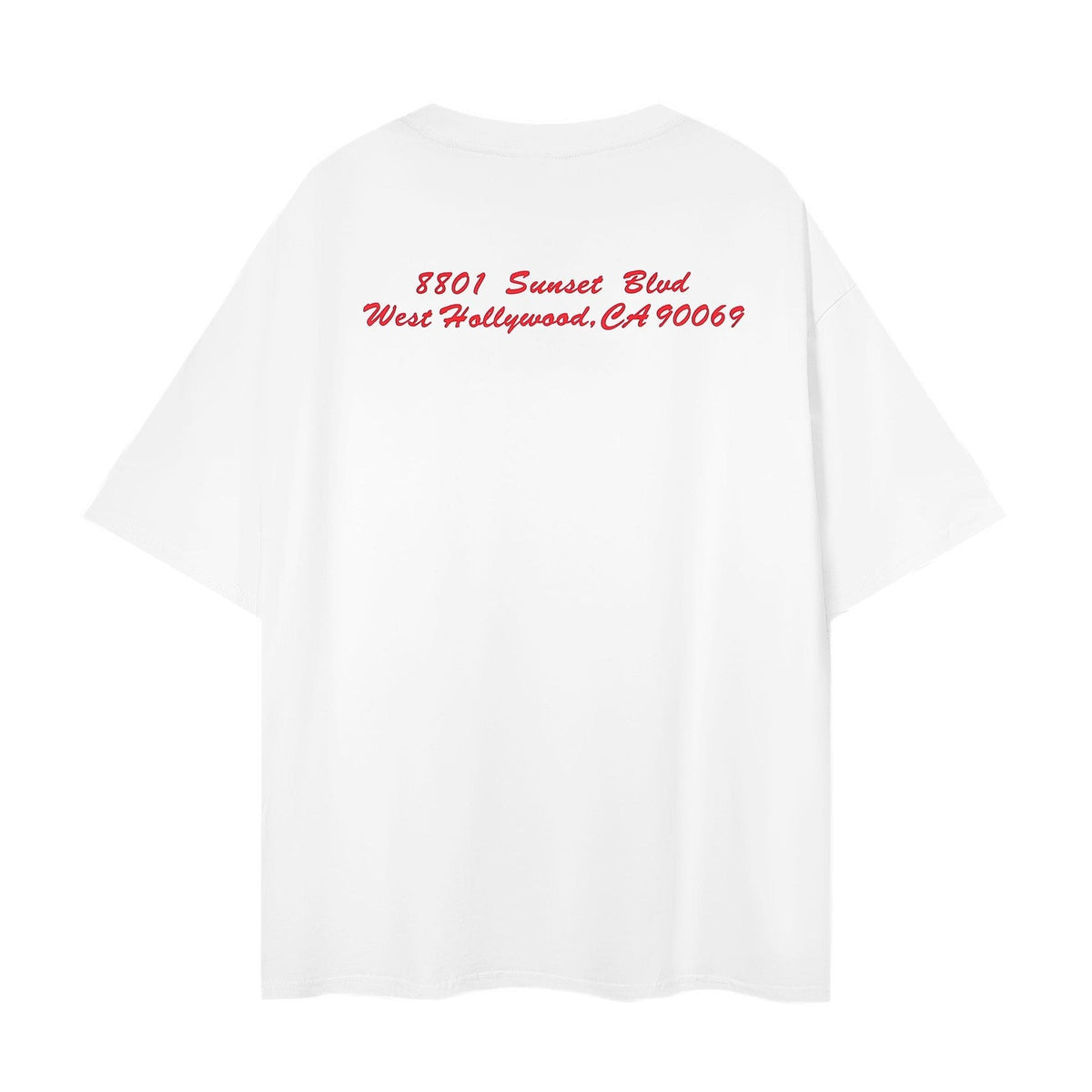Supreme Address Back Graphic T-Shirt ¡ª back