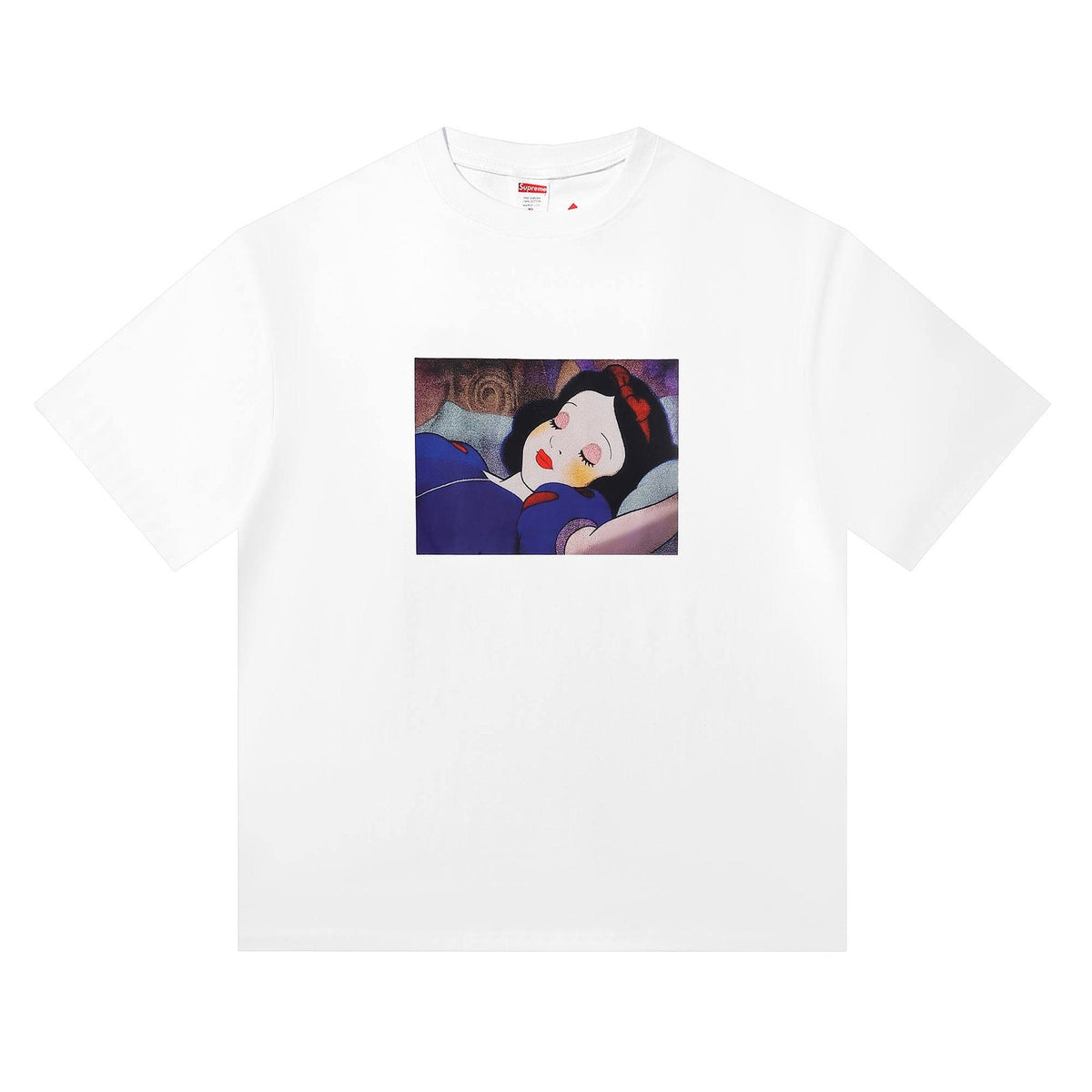 Supreme Snow White Graphic Short-Sleeve T-Shirt ¡ª front