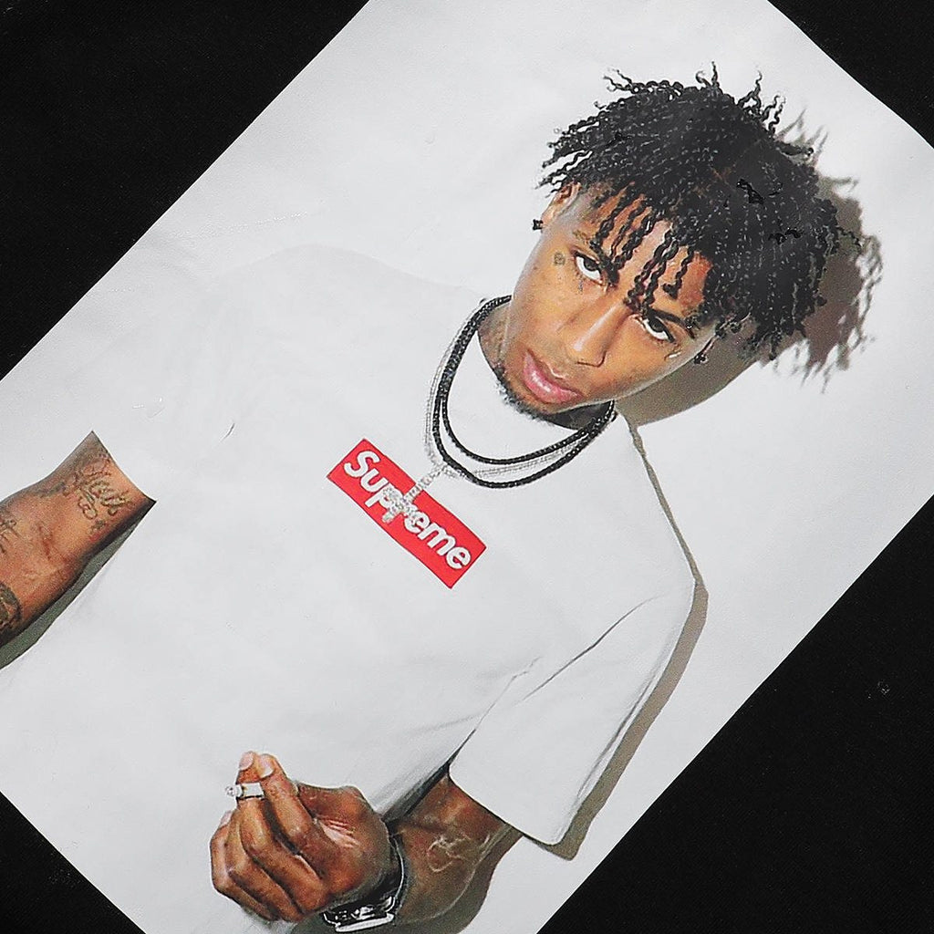 Supreme Rapper Portrait Graphic Short-Sleeve T-Shirt ¡ª context