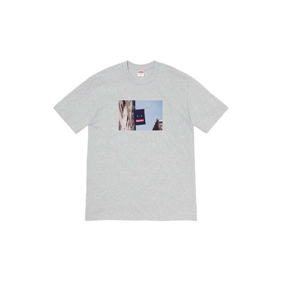 Supreme Banner Graphic T-Shirt ¡ª front