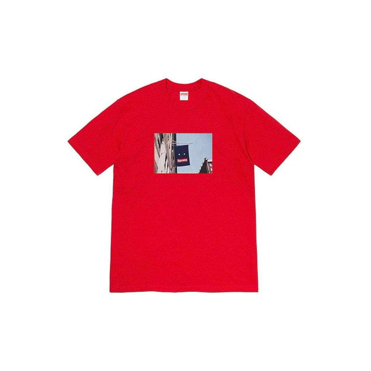 Supreme Banner Graphic T-Shirt ¡ª front