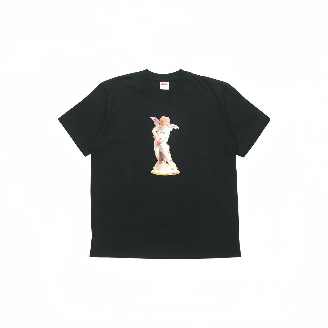 Supreme Cupid Cherub Graphic Short-Sleeve T-Shirt ¡ª front