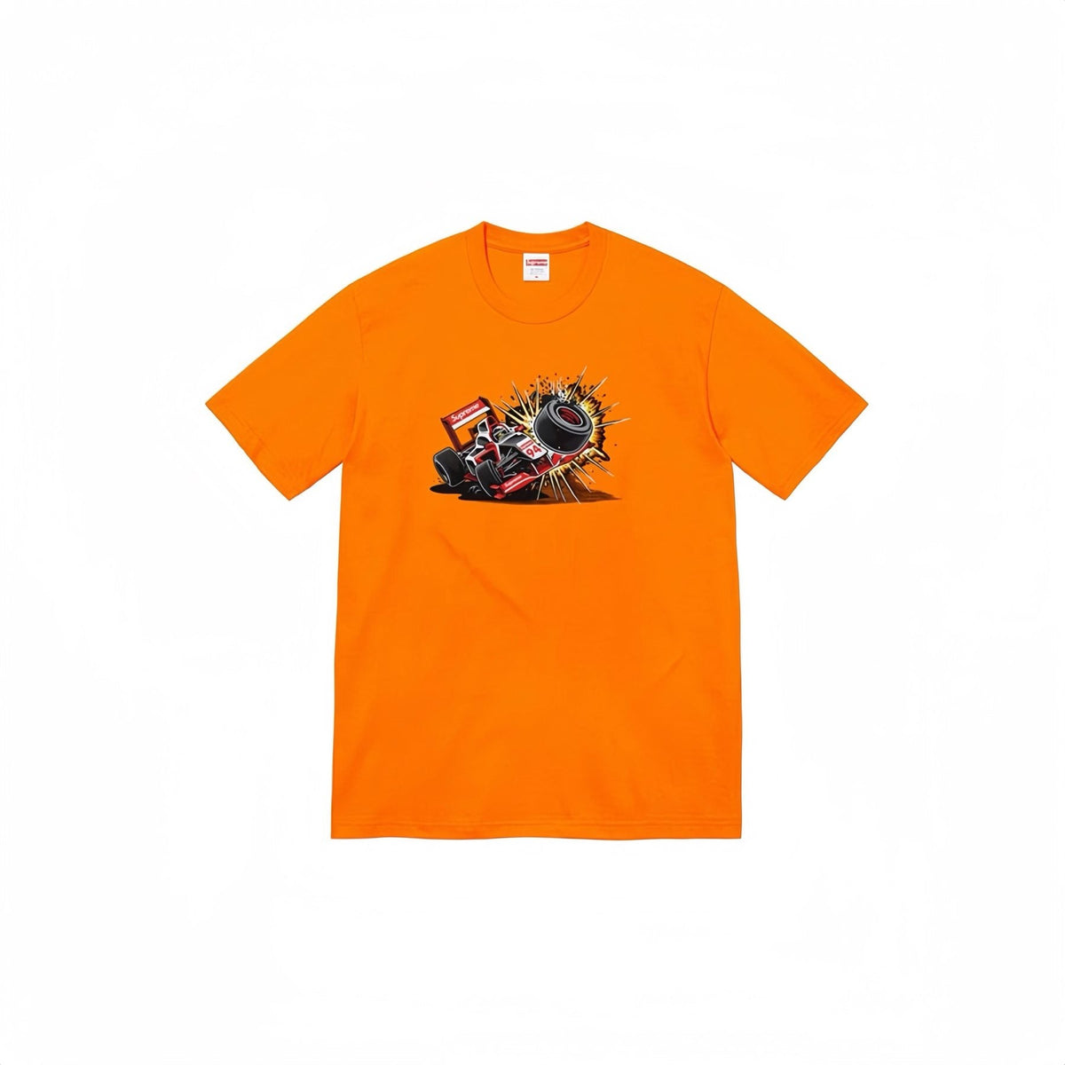 Supreme Crash Motorsport Graphic T-Shirt ¡ª front