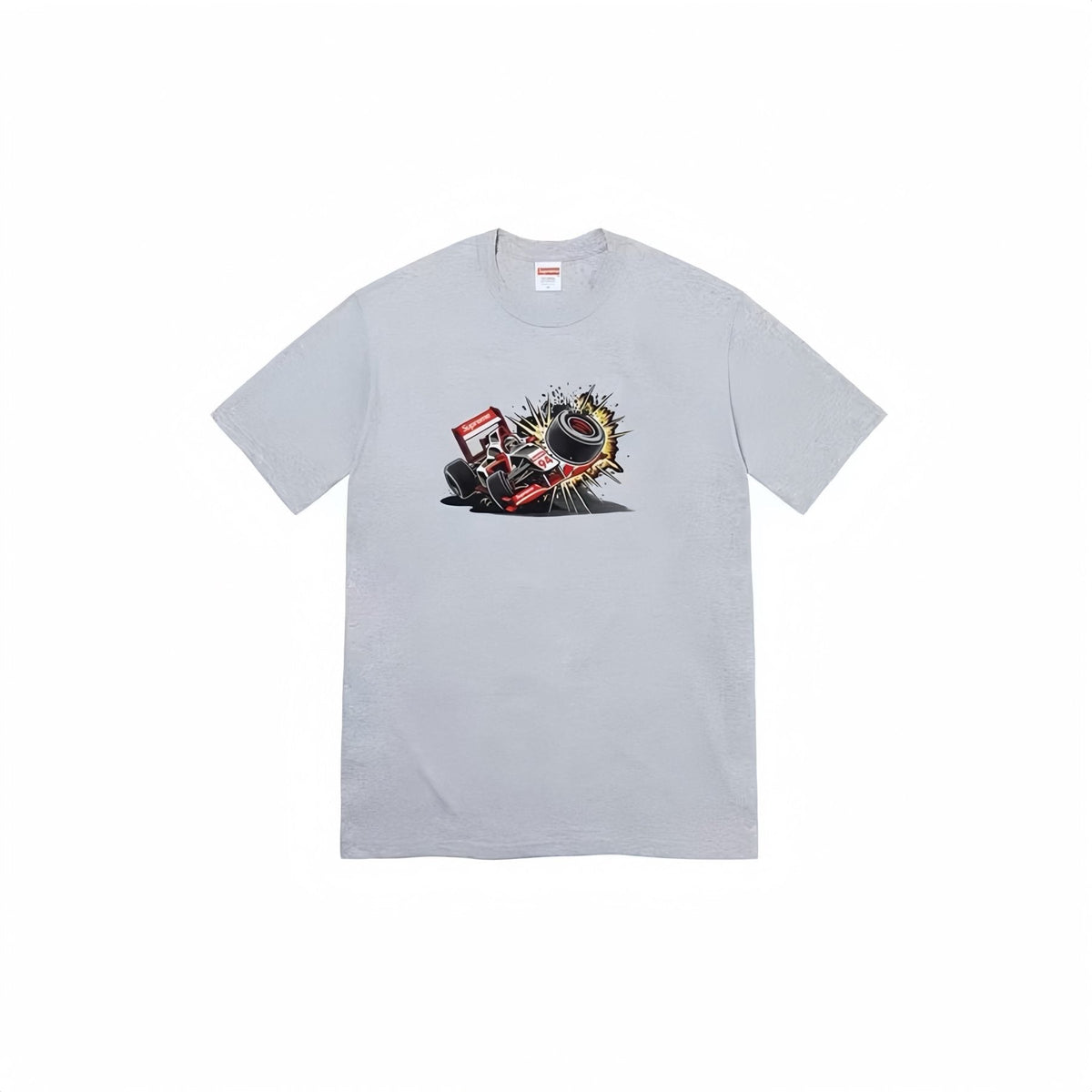 Supreme Crash Motorsport Graphic T-Shirt ¡ª front