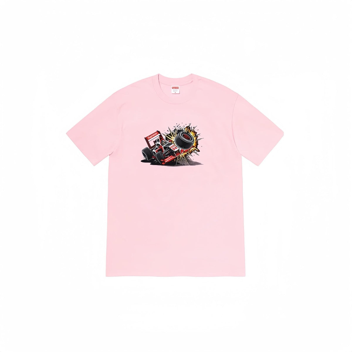 Supreme Crash Motorsport Graphic T-Shirt ¡ª front