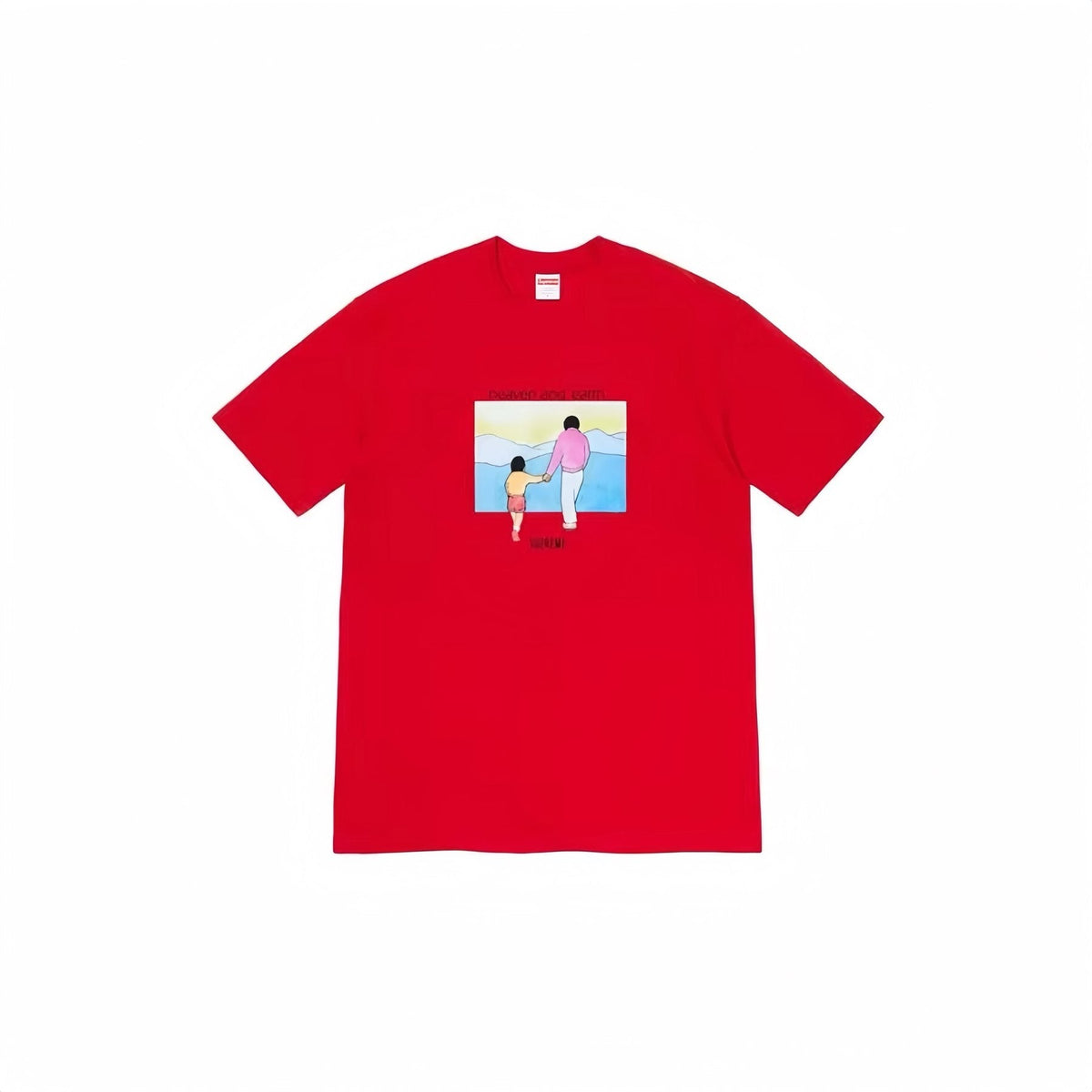 Supreme Heaven and Earth Short-Sleeve T-Shirt ¡ª front