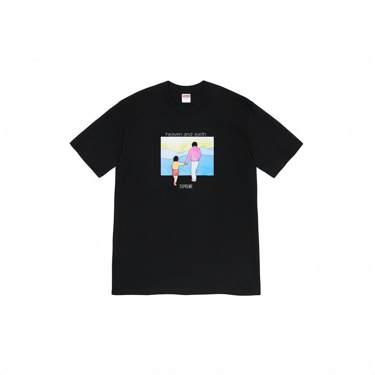 Supreme Heaven and Earth Short-Sleeve T-Shirt ¡ª front