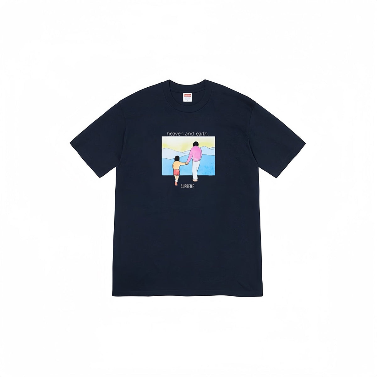 Supreme Heaven and Earth Short-Sleeve T-Shirt ¡ª front