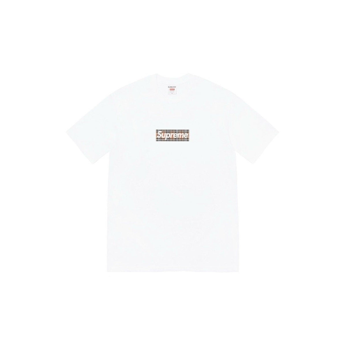 Supreme Plaid Box-Logo Graphic T-Shirt ¡ª front