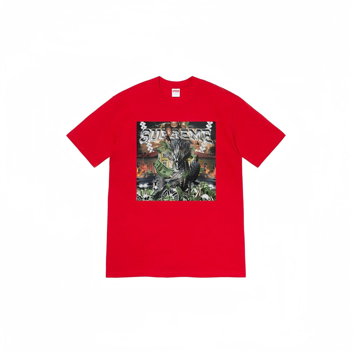 Supreme Dragon Graphic Short-Sleeve T-Shirt ¡ª front