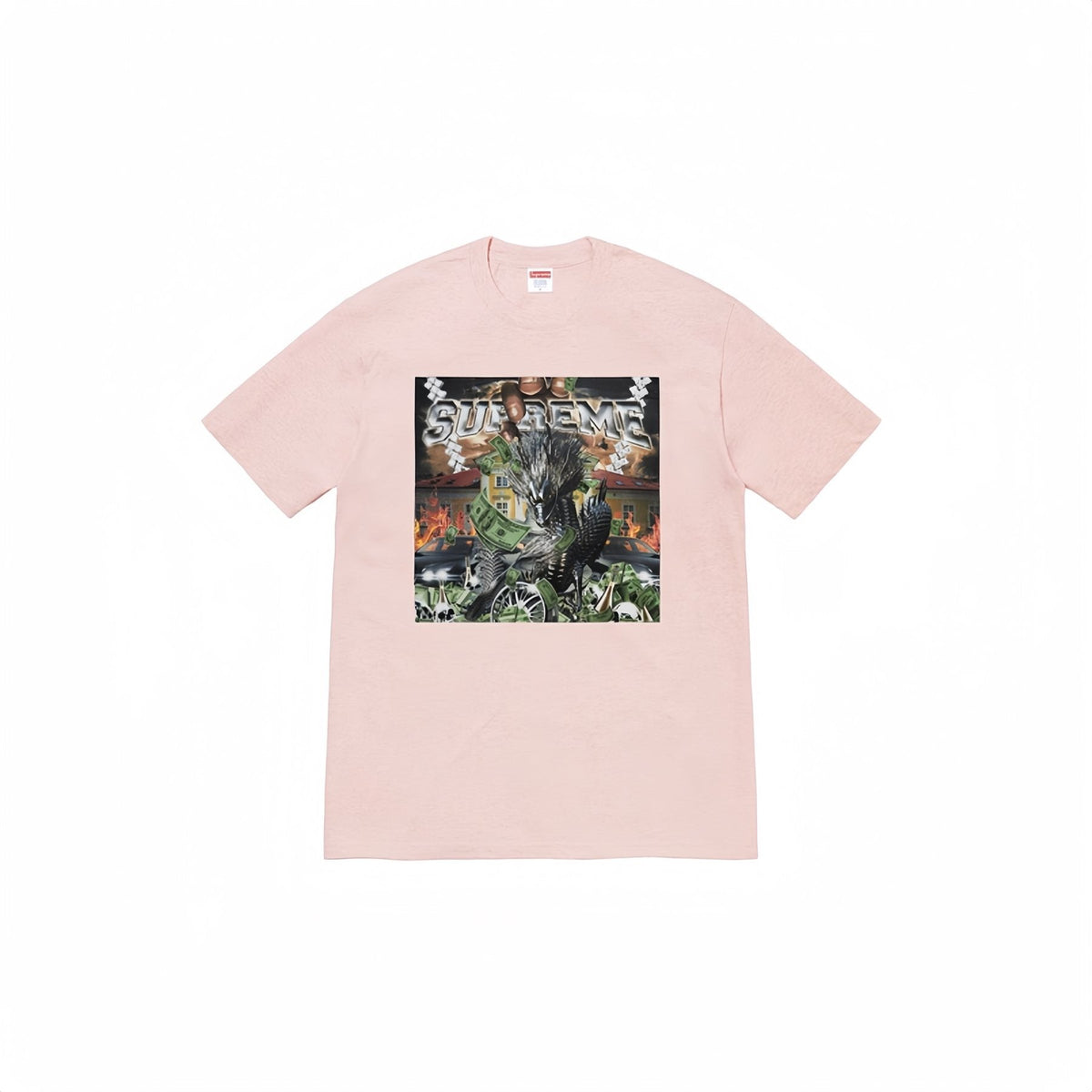 Supreme Dragon Graphic Short-Sleeve T-Shirt ¡ª front