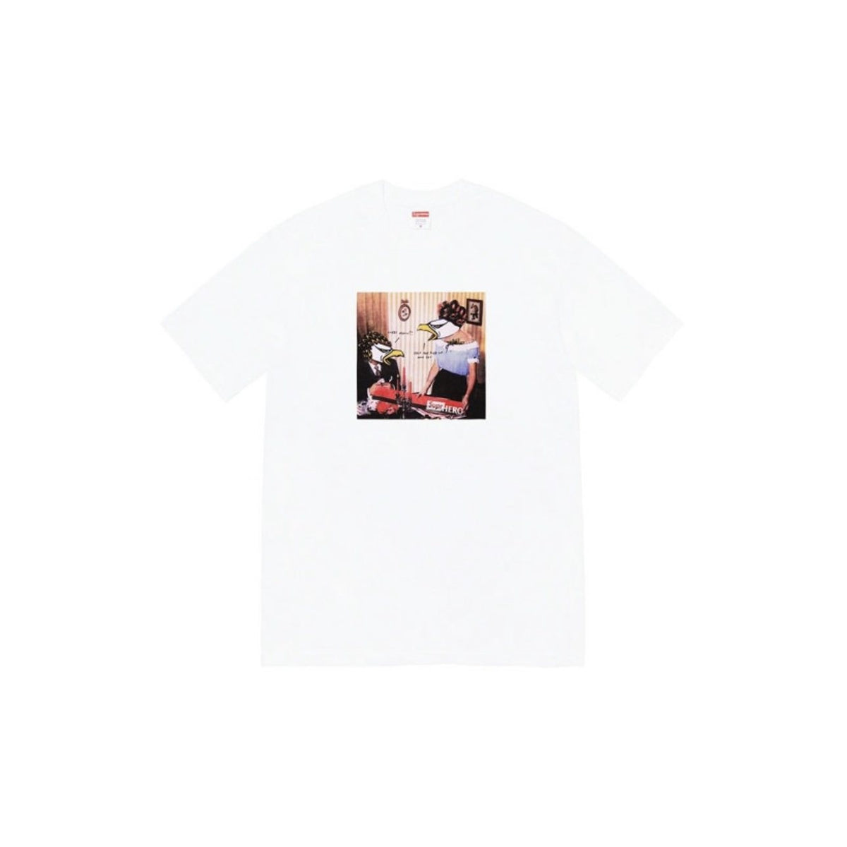 Supreme Curbs Cartoon Graphic T-Shirt ¡ª front