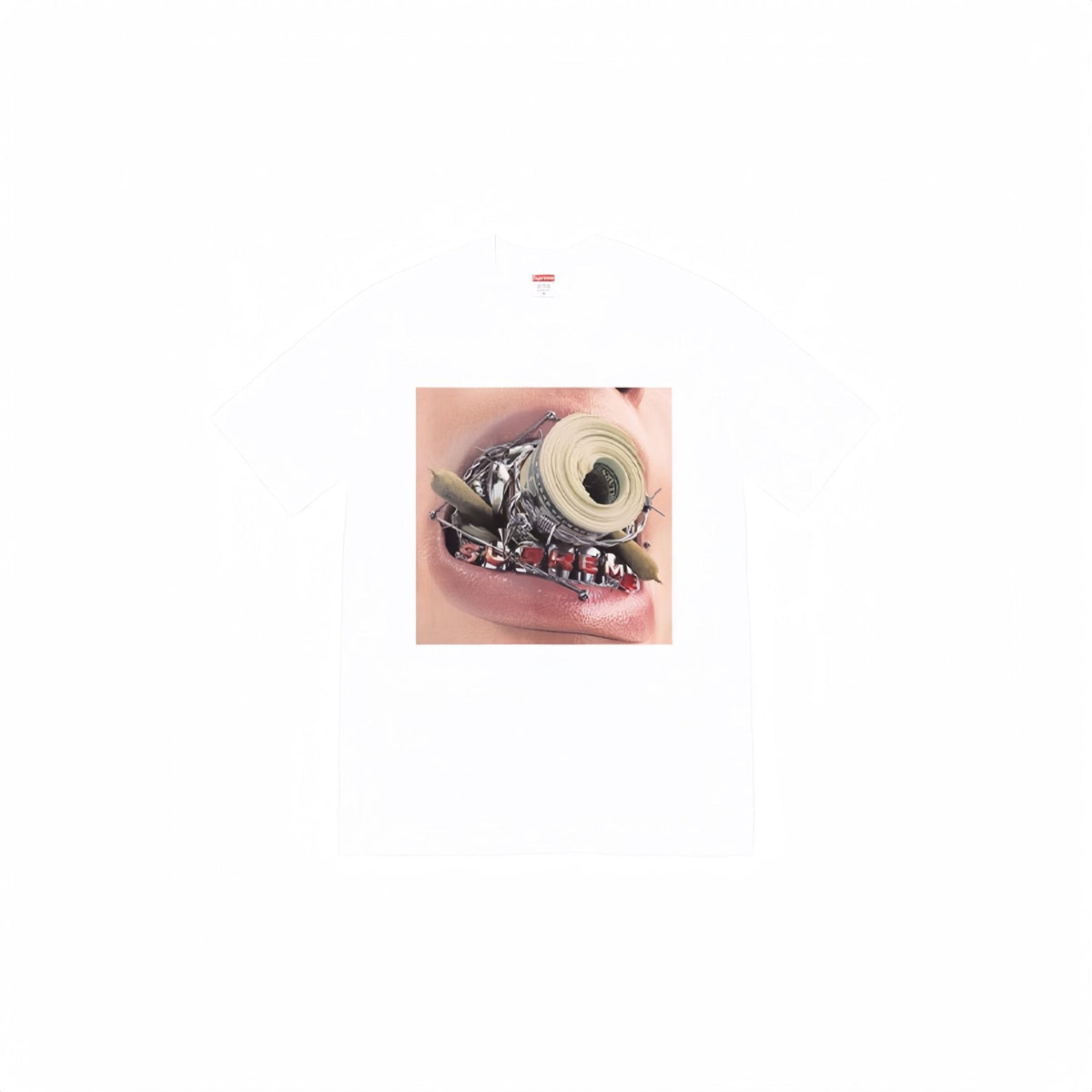 Supreme Braces Graphic T-Shirt ¡ª front