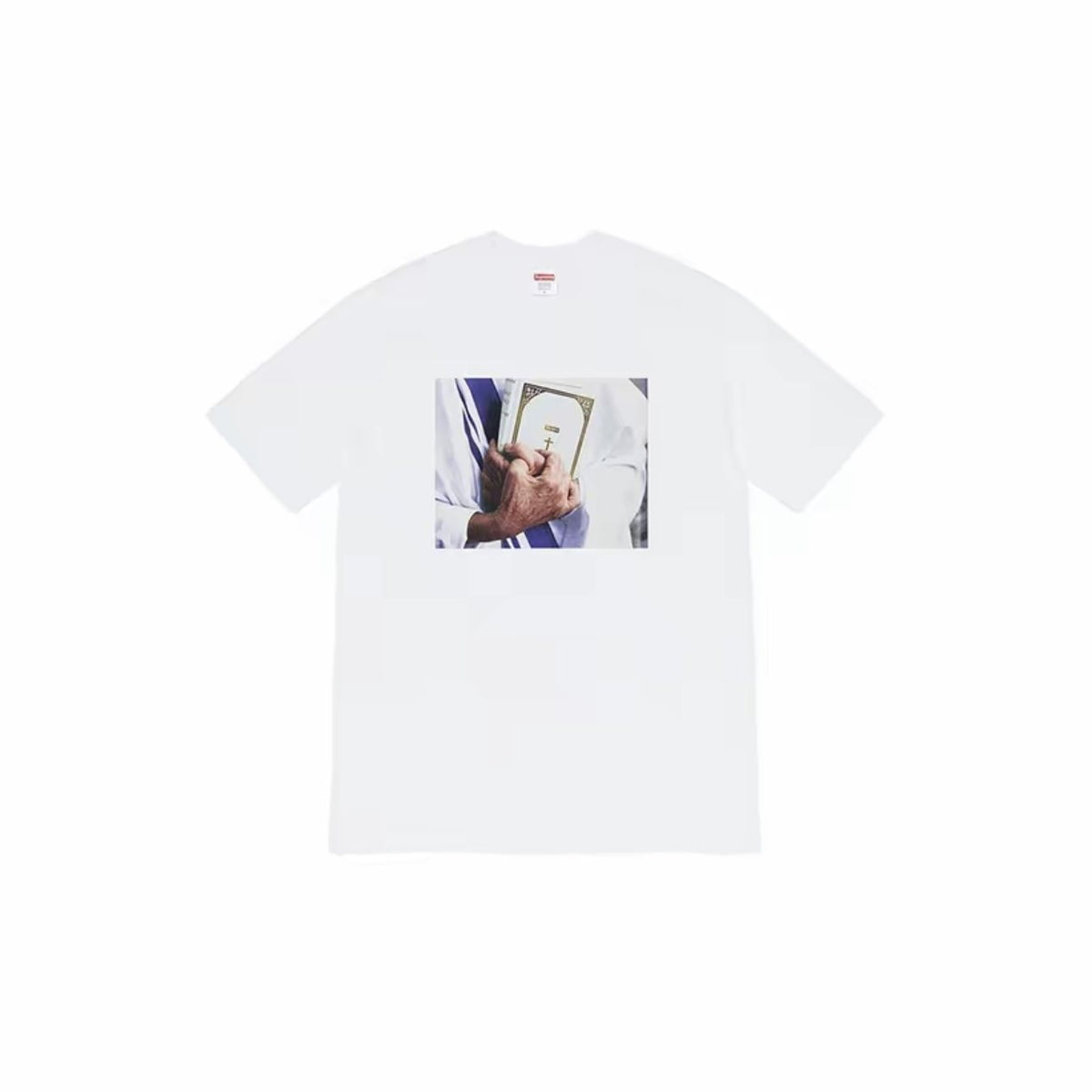 Supreme Bible Graphic Short-Sleeve T-Shirt ¡ª front