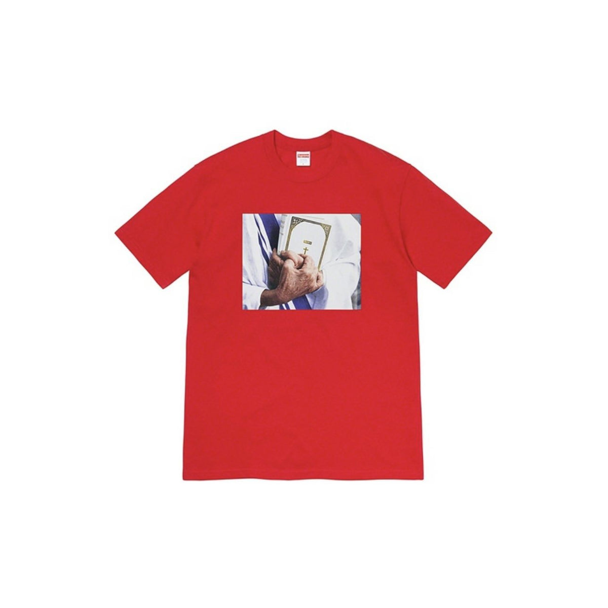 Supreme Bible Graphic Short-Sleeve T-Shirt ¡ª front