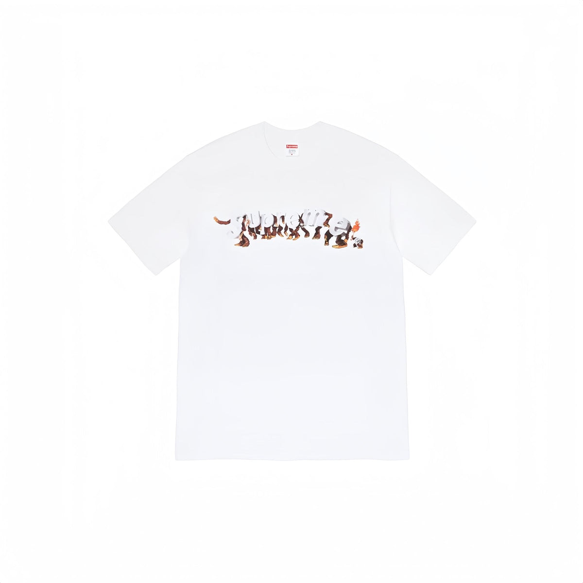 Supreme Ape Letter Graphic Short-Sleeve T-Shirt ¡ª front