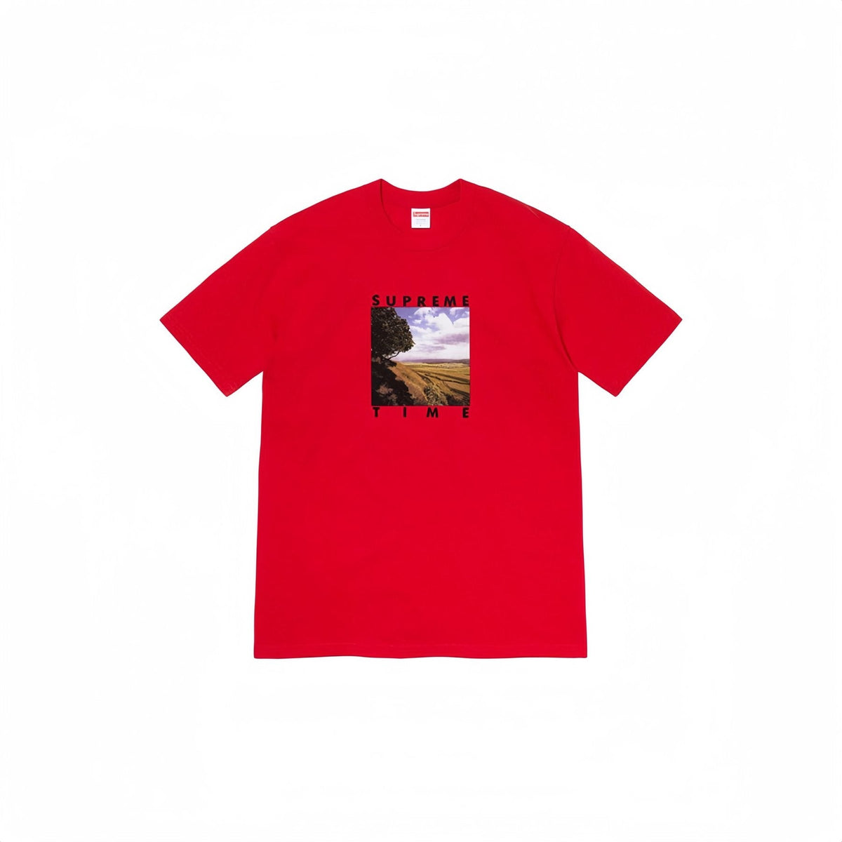 Supreme Time Landscape Graphic T-Shirt ¡ª front