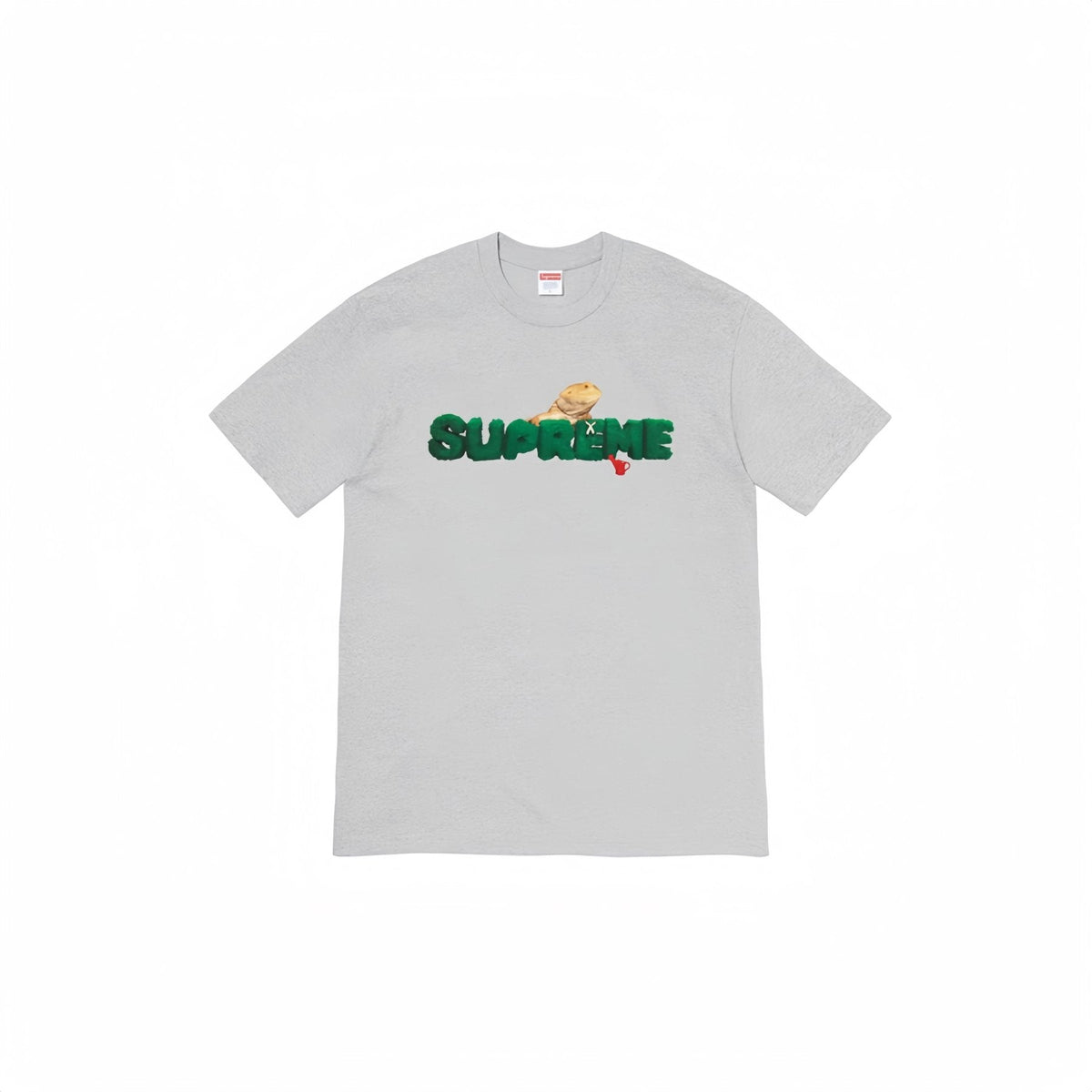 Supreme Lizard Graphic Short-Sleeve T-Shirt ¡ª front