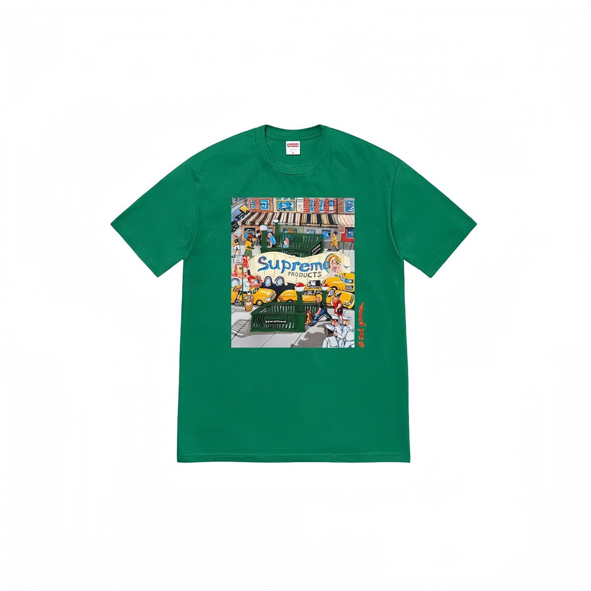 Supreme Manhattan City Graphic T-Shirt ¡ª front