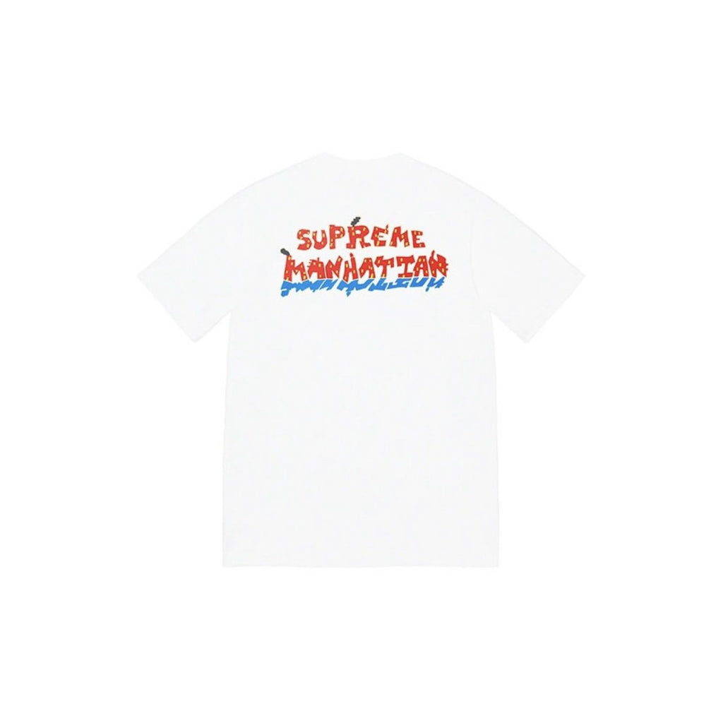 Supreme Manhattan City Graphic T-Shirt ¡ª back