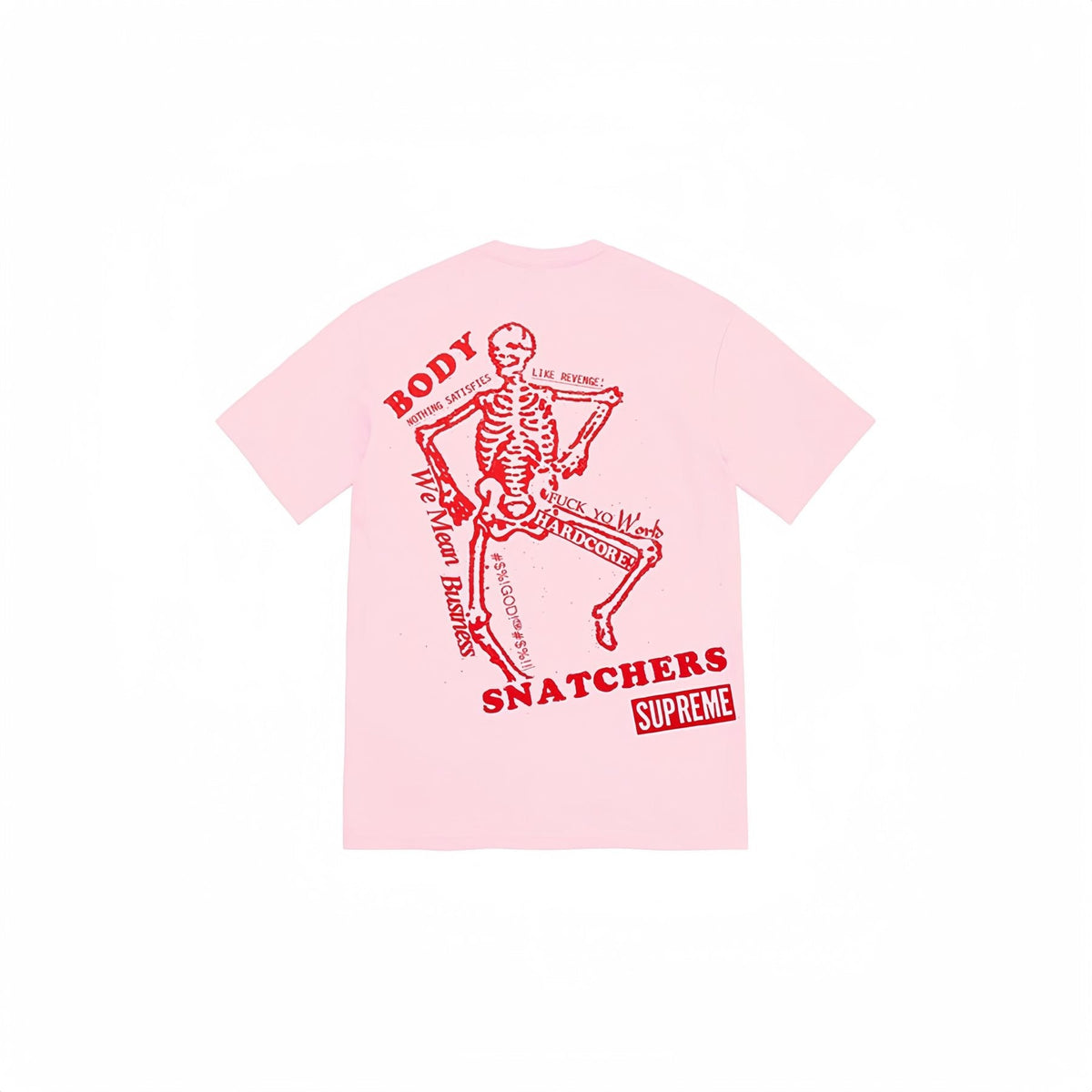 Supreme Body Snatchers Skeleton Graphic T-Shirt ¡ª back