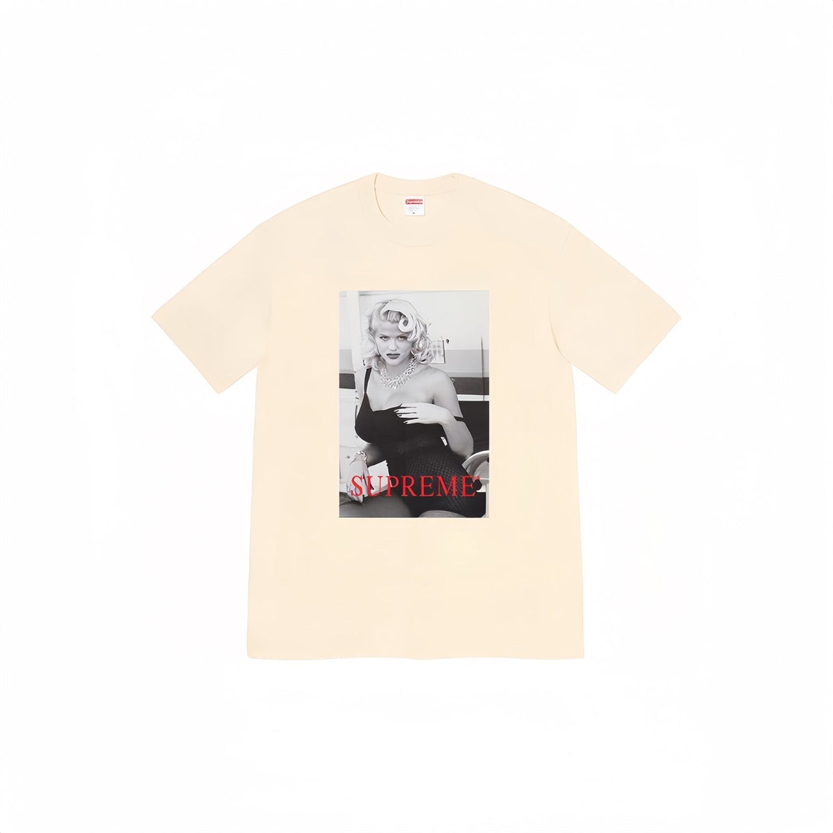Supreme Anna Nicole Smith Portrait Graphic T-Shirt ¡ª front