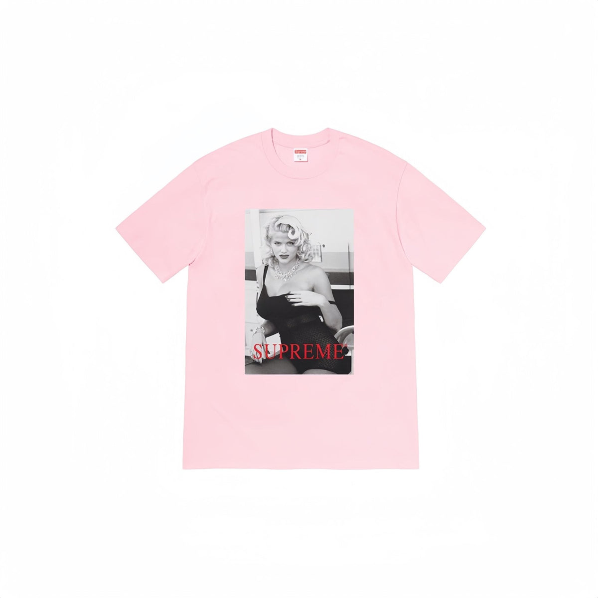 Supreme Anna Nicole Smith Portrait Graphic T-Shirt ¡ª front