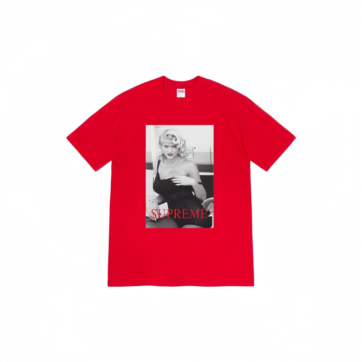 Supreme Anna Nicole Smith Portrait Graphic T-Shirt ¡ª front
