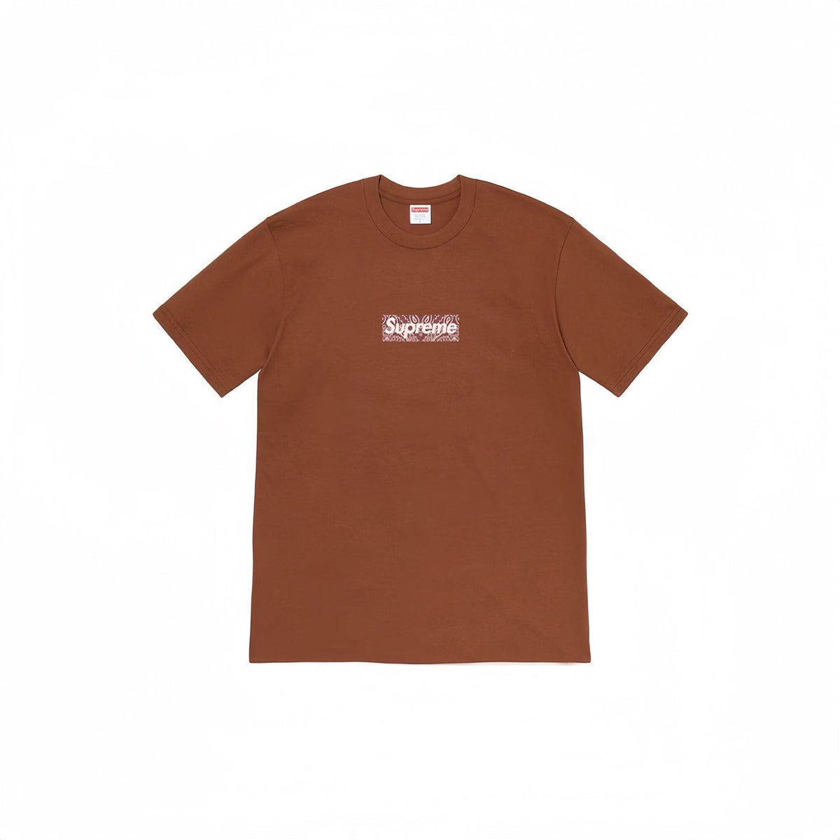 Supreme Bandana Box Logo Short-Sleeve T-Shirt ¡ª front