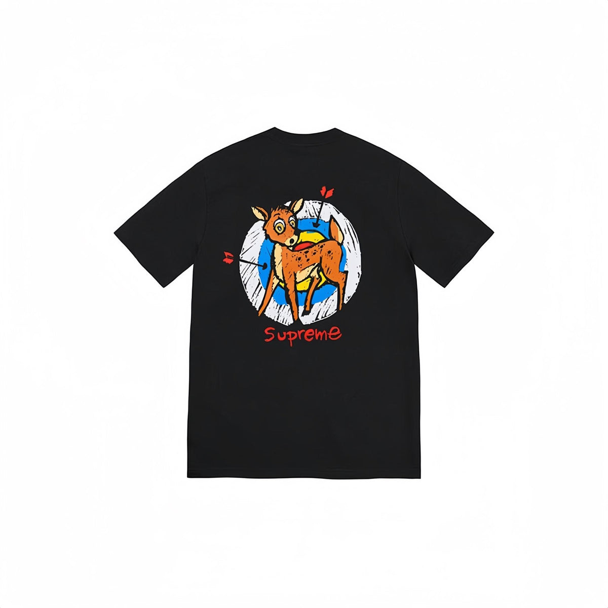 Supreme Deer Target Graphic T-Shirt ¡ª back