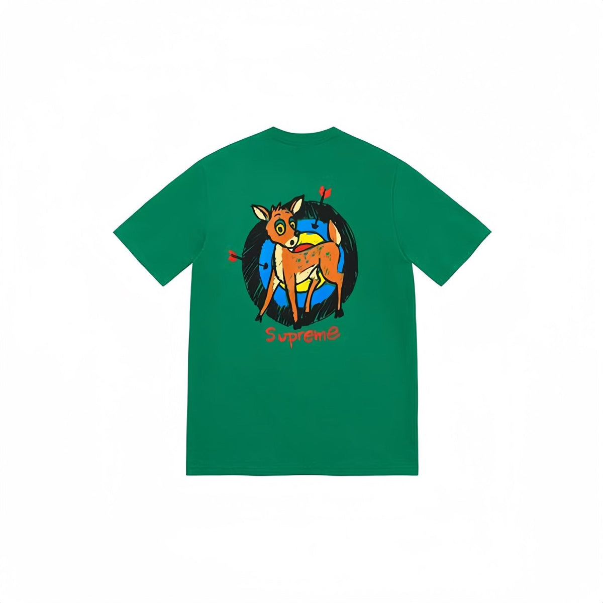 Supreme Deer Target Graphic T-Shirt ¡ª back