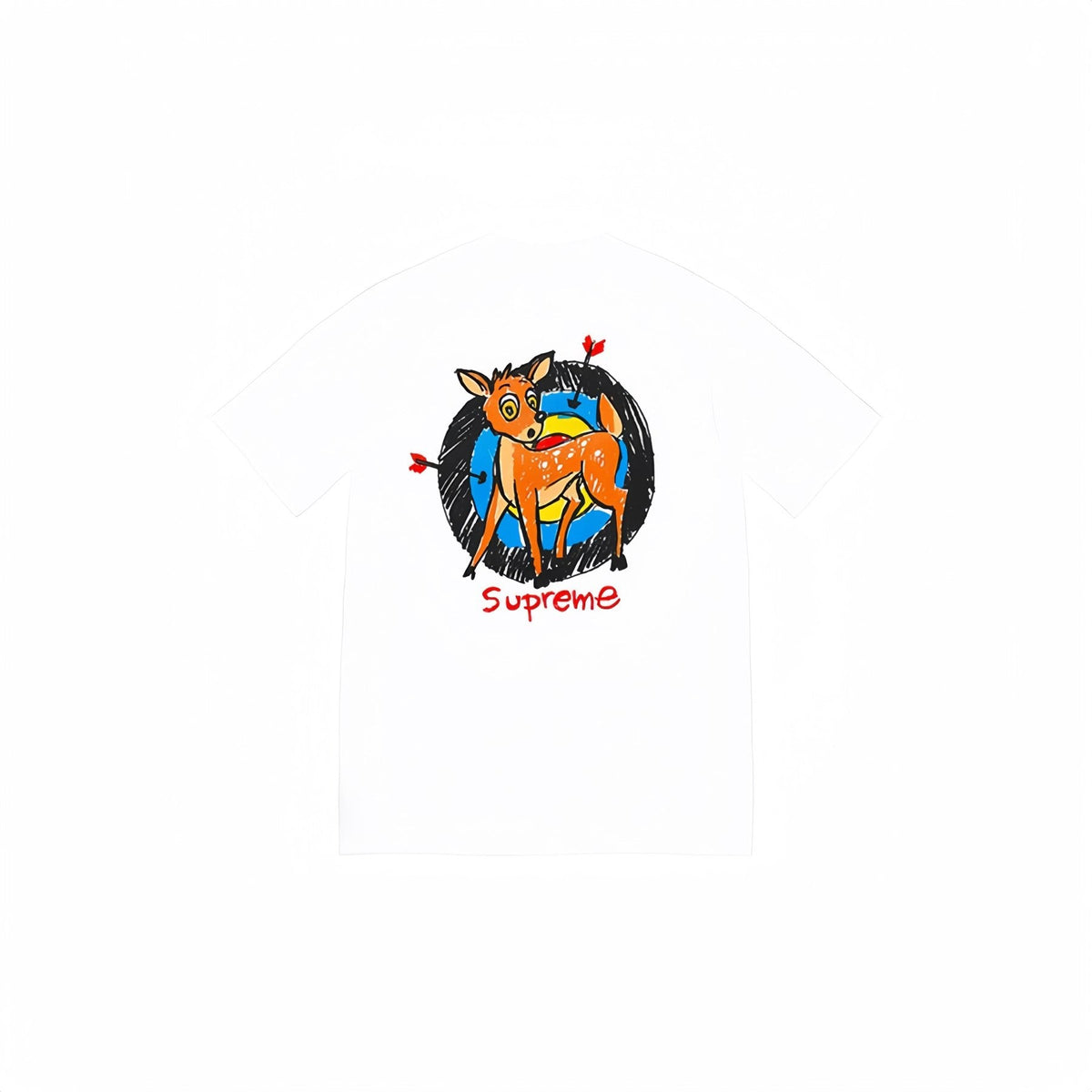 Supreme Deer Target Graphic T-Shirt ¡ª back