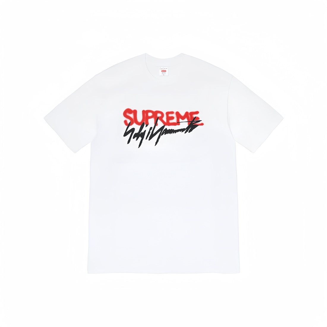 Supreme Yohji Yamamoto Signature Graffiti Graphic T-Shirt ¡ª front