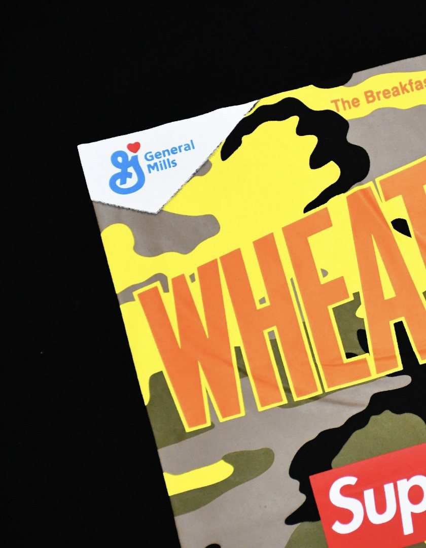 Supreme Wheaties Cereal Box Graphic T-Shirt ¡ª detail