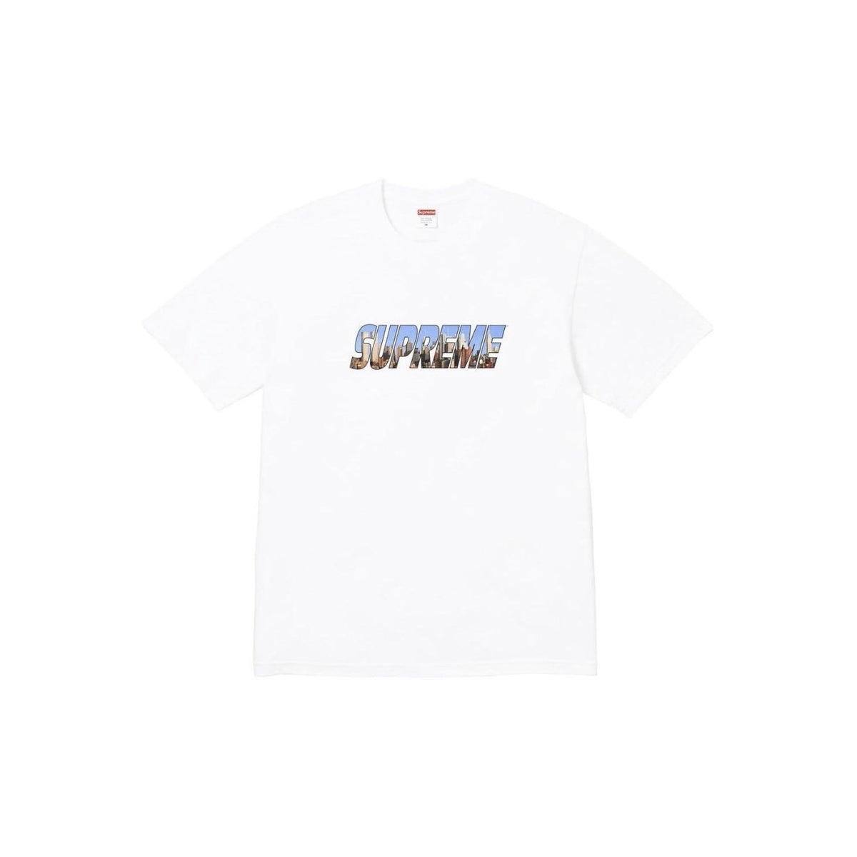 Supreme Gotham Skyline Graphic T-Shirt ¡ª front