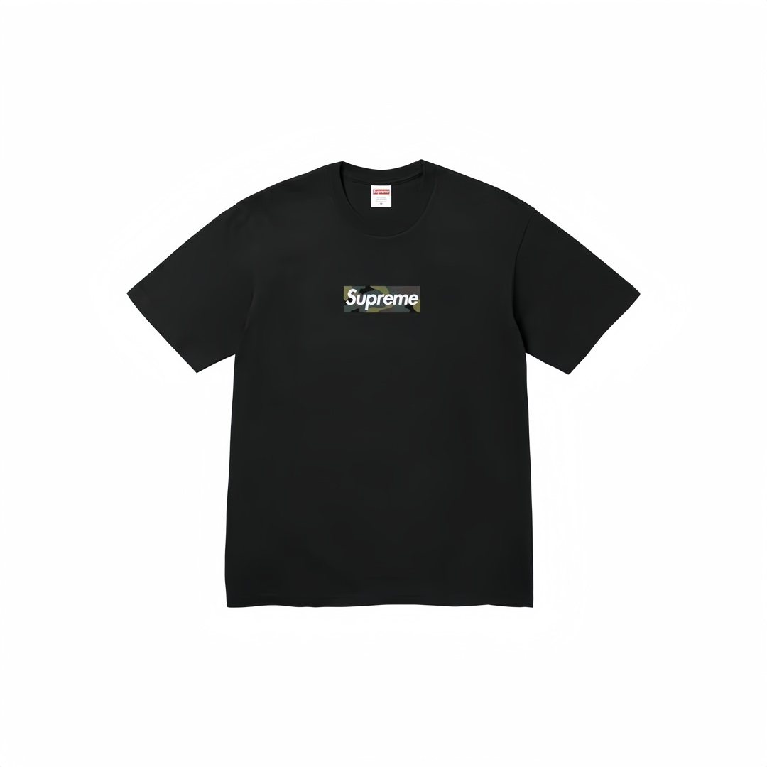 Supreme Camo Box Logo Short-Sleeve T-Shirt ¡ª hero