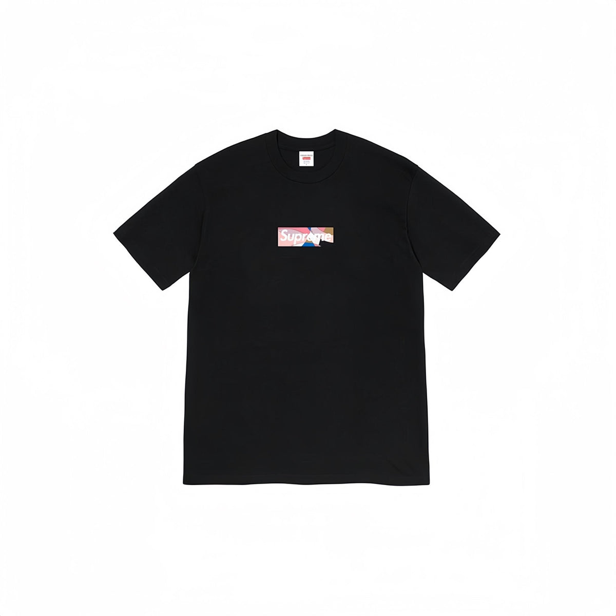 Supreme Pink Multicolor Box-Logo T-Shirt ¡ª hero