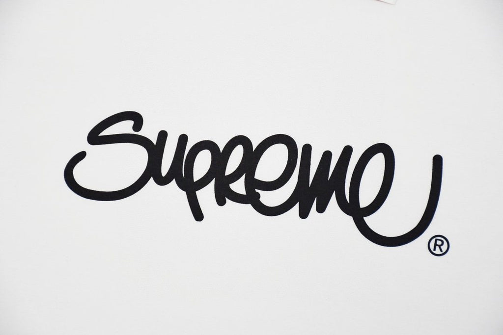 Supreme Handstyle Script Graphic T-Shirt ¡ª detail