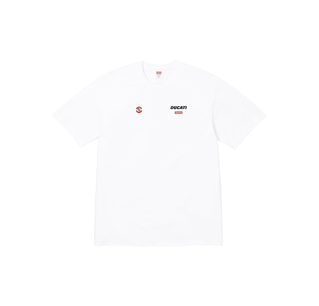 Supreme Ducati Sponsor Graphic Short-Sleeve T-Shirt ¡ª hero