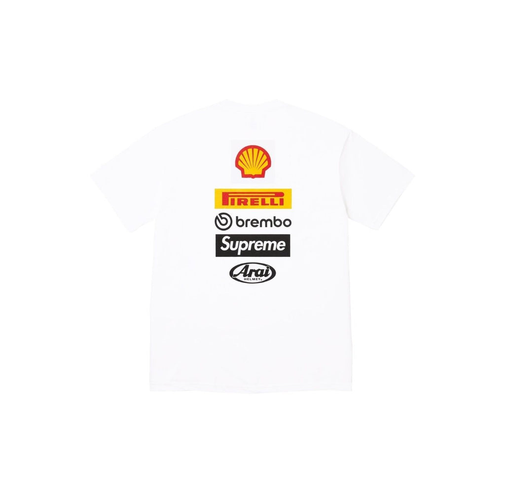 Supreme Ducati Sponsor Graphic Short-Sleeve T-Shirt ¡ª back