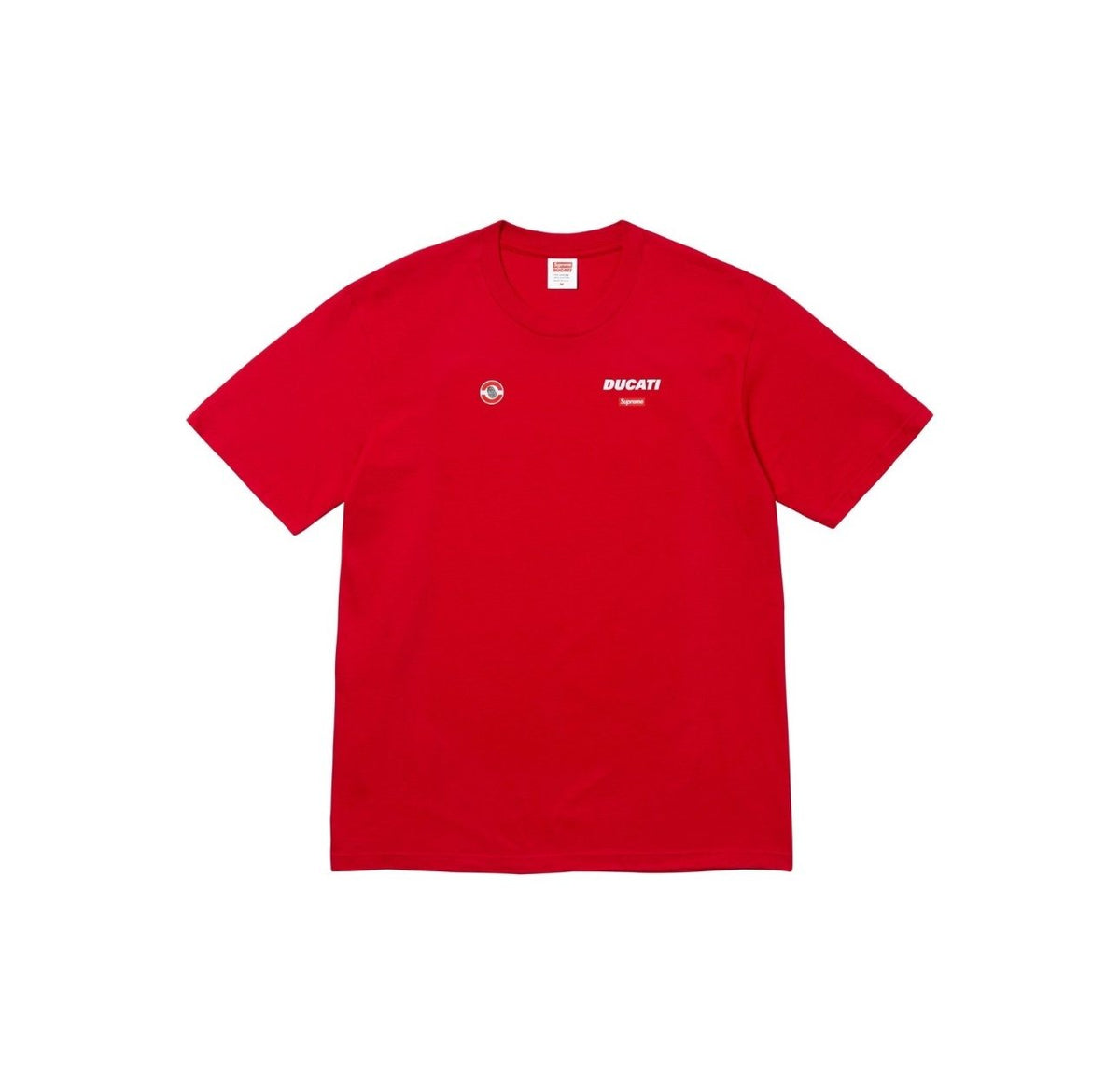 Supreme Ducati Sponsor Graphic Short-Sleeve T-Shirt ¡ª front