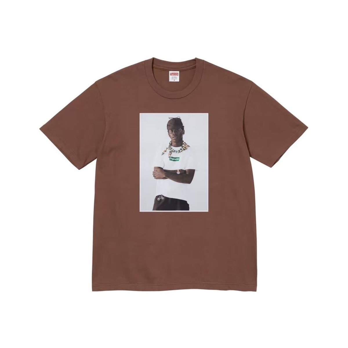Supreme Tyler The Creator Portrait Graphic T-Shirt ¡ª front
