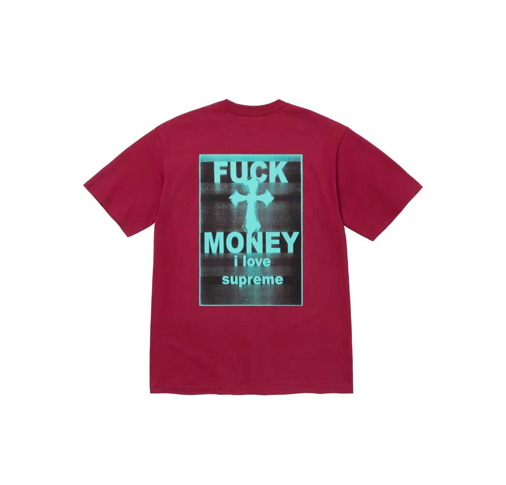 Supreme Money Cross Graphic Short-Sleeve T-Shirt ¡ª back